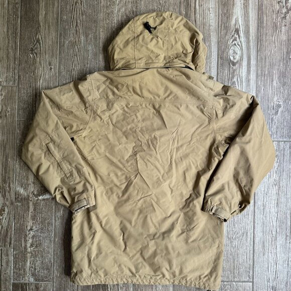 Eddie Bauer Chore Barn Coat Mens Size M Hooded Jacket Utility Vintage Mid Length - Picture 6 of 6